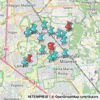 Mappa Vicolo Mario Giudici, 21042 Caronno Pertusella VA, Italia (1.54833)