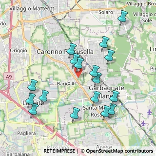 Mappa Vicolo Mario Giudici, 21042 Caronno Pertusella VA, Italia (2.07824)