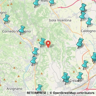 Mappa Via pechiaro, 36070 Castelgomberto VI, Italia (6.802)