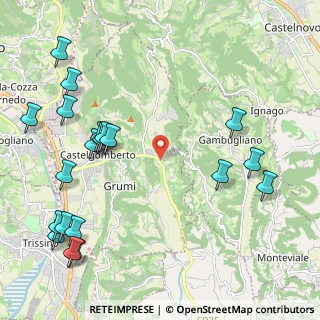 Mappa Via pechiaro, 36070 Castelgomberto VI, Italia (2.7605)