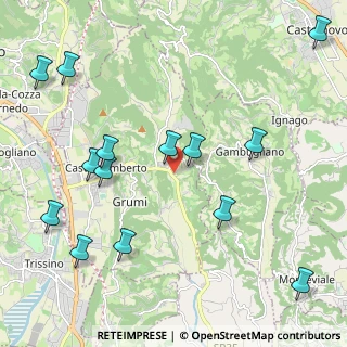 Mappa Via pechiaro, 36070 Castelgomberto VI, Italia (2.57357)