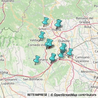 Mappa Via pechiaro, 36070 Castelgomberto VI, Italia (9.81571)