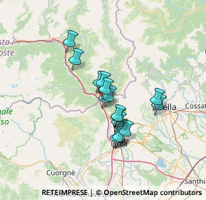 Mappa Via Basilia, 10010 Carema TO, Italia (9.98188)