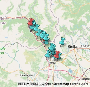 Mappa Via Basilia, 10010 Carema TO, Italia (9.793)