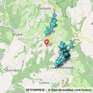 Mappa Via Montarina, 37020 Cerro Veronese VR, Italia (0.93222)
