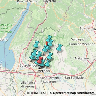 Mappa Via Montarina, 37020 Cerro Veronese VR, Italia (11.451)