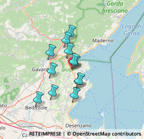 Mappa Via Giulio Natta, 25087 Salò BS, Italia (4.99583)