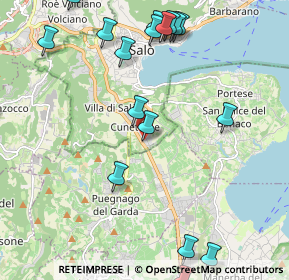 Mappa Via Giulio Natta, 25087 Salò BS, Italia (2.8475)