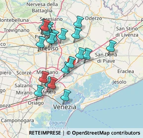 Mappa Via S. Teonisto, 31056 Roncade TV, Italia (13.532)