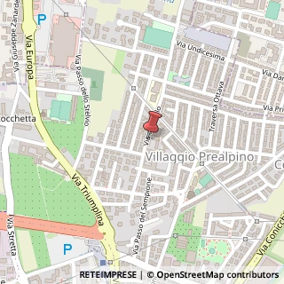 Mappa Via del Brolo, 38, 25136 Brescia, Brescia (Lombardia)