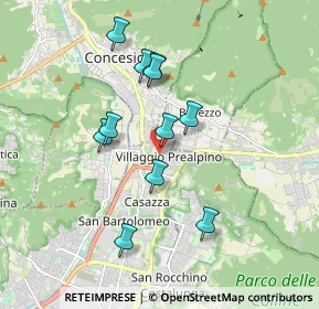 Mappa Via del Brolo, 25136 Brescia BS, Italia (1.59364)