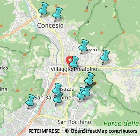 Mappa Via Brolo, 25136 Nave BS, Italia (1.88308)