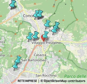 Mappa Via Brolo, 25136 Nave BS, Italia (2.08176)
