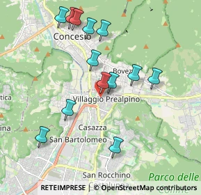 Mappa Via Brolo, 25136 Nave BS, Italia (1.92308)