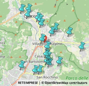 Mappa Via del Brolo, 25136 Brescia BS, Italia (2.0245)