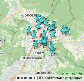 Mappa Via Brolo, 25136 Nave BS, Italia (1.15737)