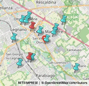 Mappa Via dell'Acqua, 20028 San Vittore Olona MI, Italia (2.00214)