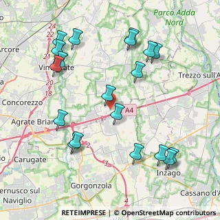 Mappa Via Giorgio Gaber, 20873 Cavenago di Brianza MB, Italia (4.63158)