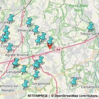 Mappa Via Giorgio Gaber, 20873 Cavenago di Brianza MB, Italia (5.752)