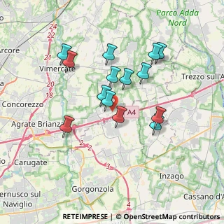 Mappa Via Giorgio Gaber, 20873 Cavenago di Brianza MB, Italia (3.13)