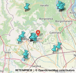 Mappa Via Pella Remo, 13836 Cossato BI, Italia (17.278)