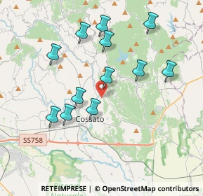 Mappa Via Pella Remo, 13836 Cossato BI, Italia (3.665)