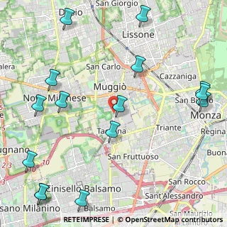 Mappa Via Como, 20851 Muggiò MB, Italia (2.94533)