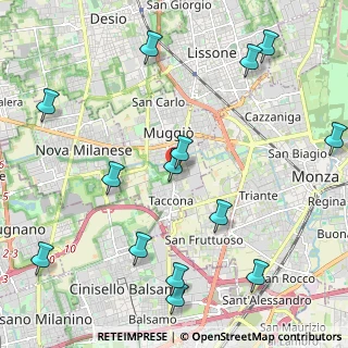 Mappa Via Como, 20851 Muggiò MB, Italia (2.64643)