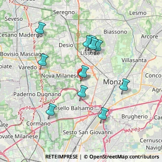 Mappa Via Como, 20851 Muggiò MB, Italia (3.67909)