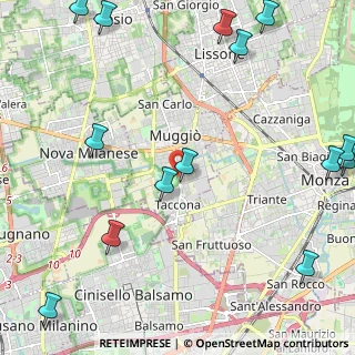 Mappa MUGGIO' Milano fr, 20835 Muggiò MB, Italia (3.18)