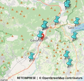 Mappa Loc.Roccolino, 25085 Gavardo BS, Italia (4.9625)