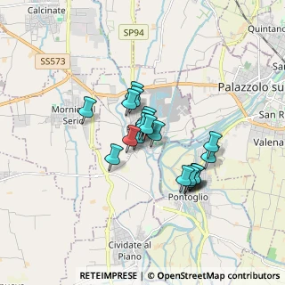 Mappa Piazza Castello, 24050 Palosco BG, Italia (1.2045)