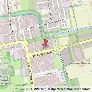 Mappa Via Luigi Galvani, 7, 20834 Nova Milanese, Monza e Brianza (Lombardia)
