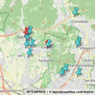 Mappa Via Marconi, 25060 Cellatica BS, Italia (2.33)