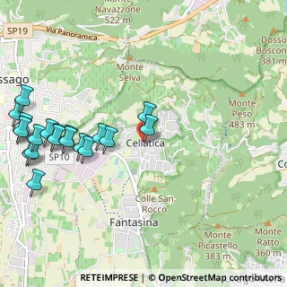Mappa Via Marconi, 25060 Cellatica BS, Italia (1.335)