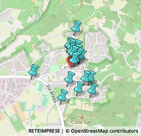 Mappa Piazza Martiri della Libertà, 25060 Cellatica BS, Italia (0.246)