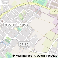 Map Trezzano Rosa