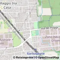 Mapa Garbagnate Milanese