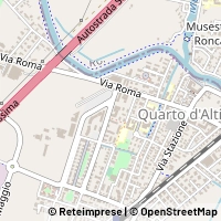 지도 Quarto d'Altino