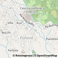 Mapa Pollone