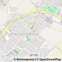 지도 Trezzano Rosa