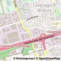 Карта Cavenago di Brianza