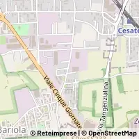 Karta Caronno Pertusella