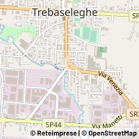 Map Trebaseleghe
