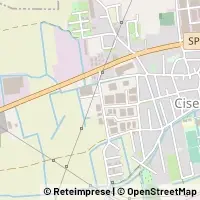 Mapa Ciserano