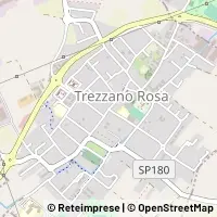 Karte Trezzano Rosa