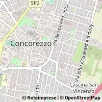Karte Concorezzo