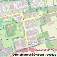 Hartă Nova Milanese