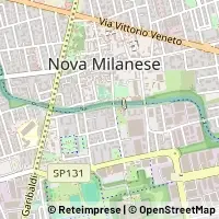 Mapa Nova Milanese