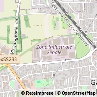 Mapa Garbagnate Milanese